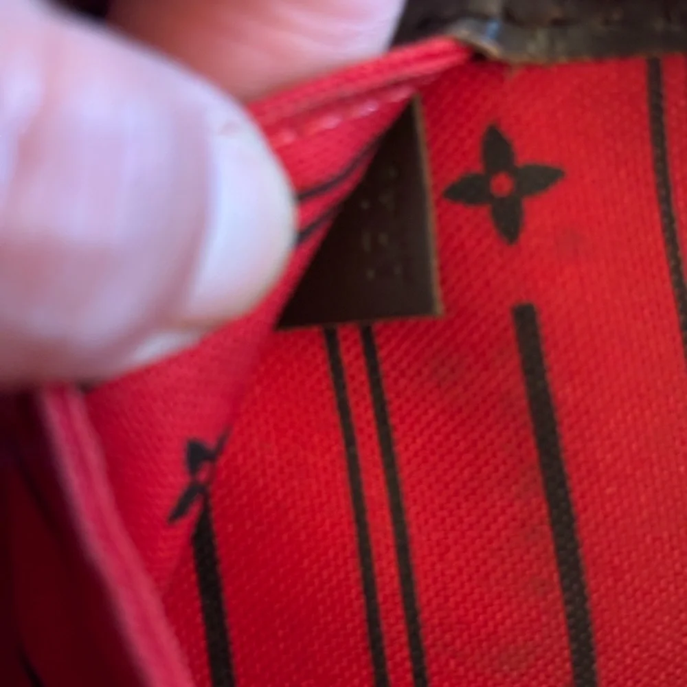 Authentic Louis Vuitton neverfull MM damier ebene shoulder bag - Picture 8 of 8